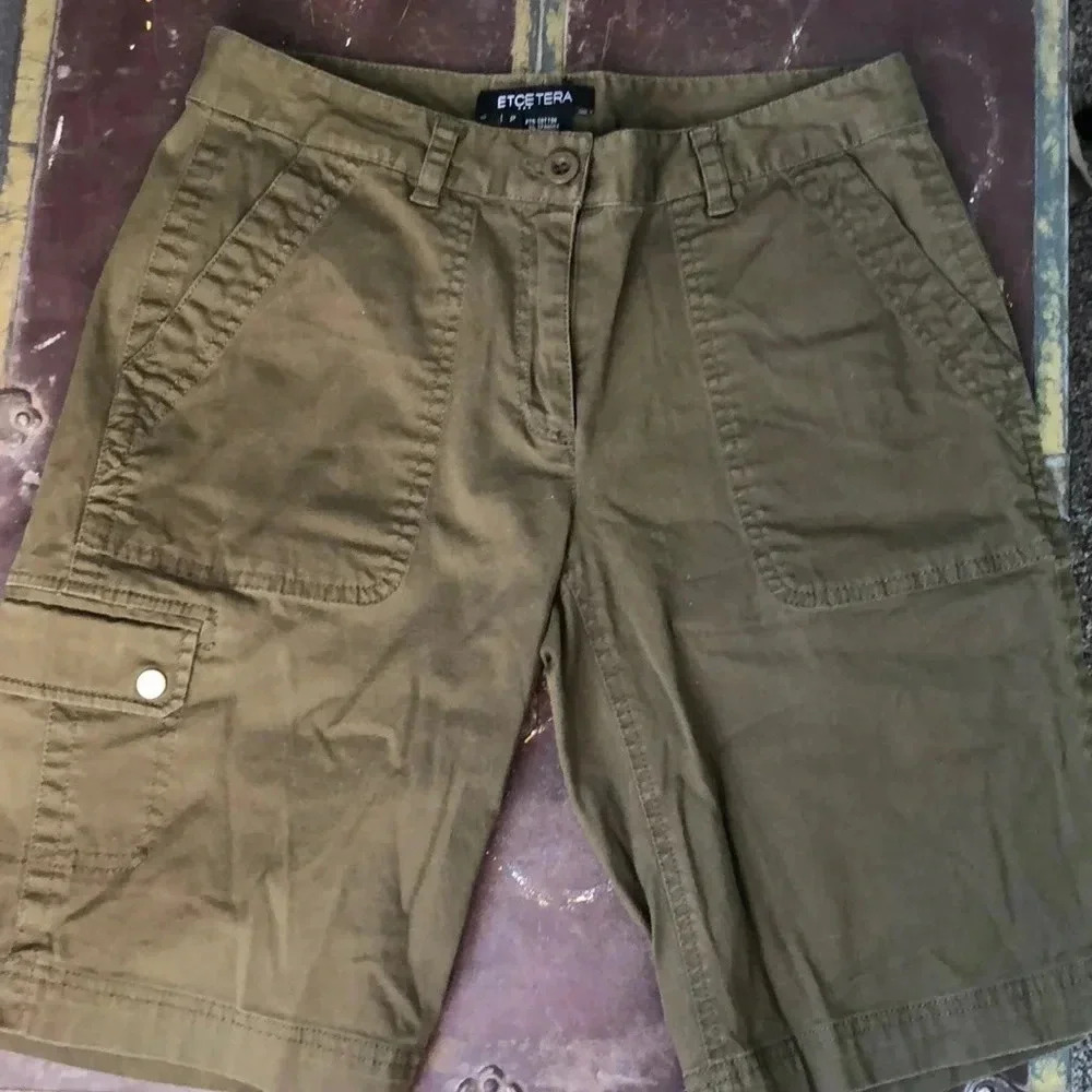 ETCETERA olive Shorts 2